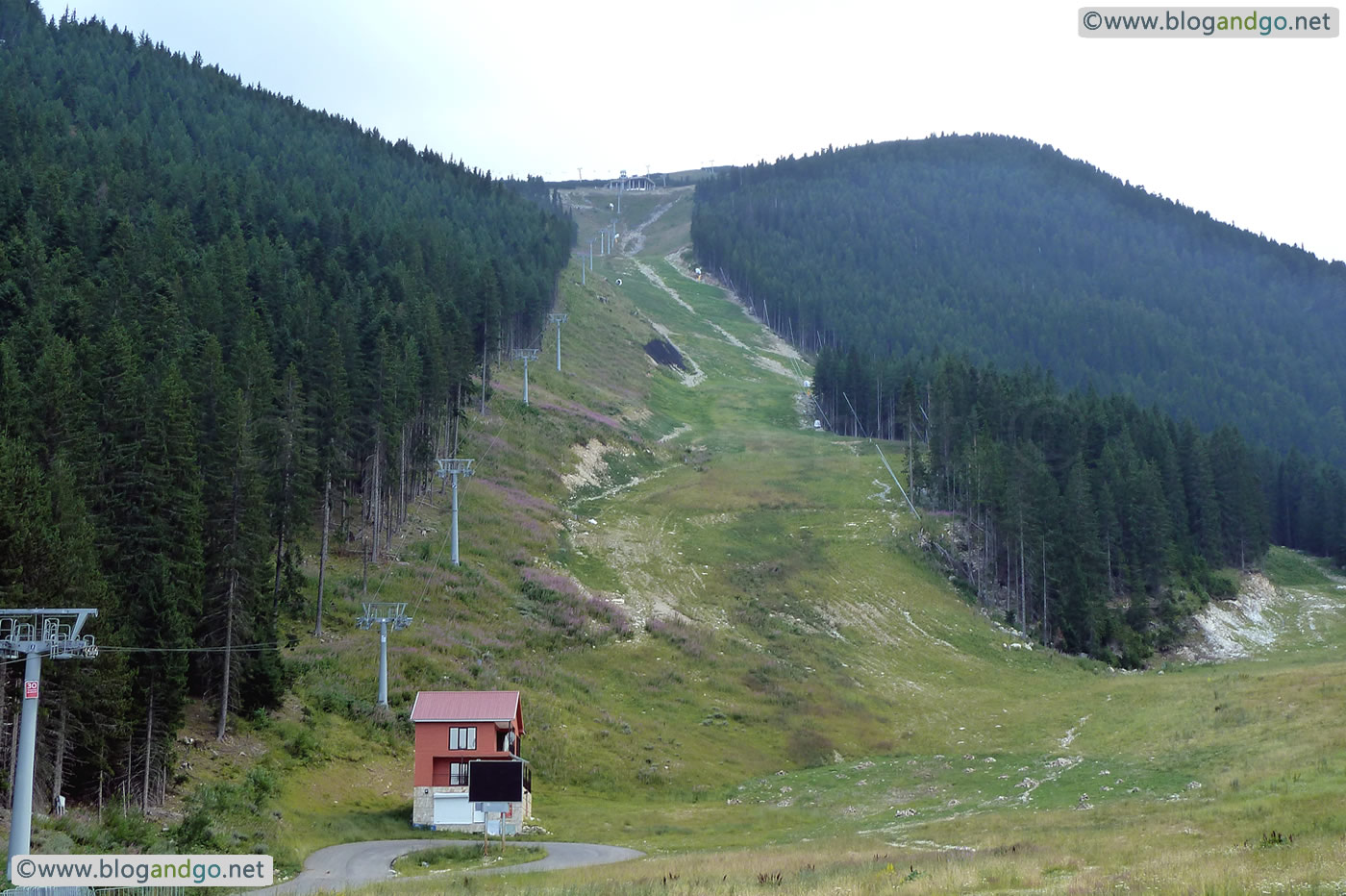 Bansko - Alberto Tomba run in the summer